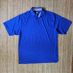 FootJoy FJ Performance Polo Royal Blue size XL